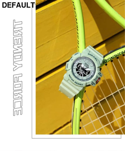 Sport Watch Men SMAEL 50M Waterproof Wristwatches Dual Time Display Multi-function Sports Clocks 8065 Mens Watches