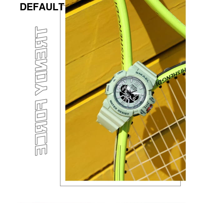 Sport Watch Men SMAEL 50M Waterproof Wristwatches Dual Time Watches