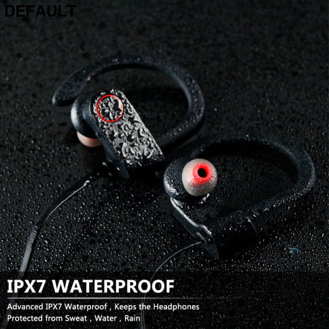Sports Bass Bluetooth Headphones Waterproof Wireless black Headset Best Selling Products Electronics
