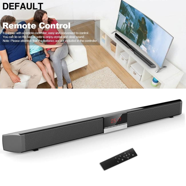 SR100 Plus Bluetooth Soundbar with Wireless Subwoofer Home Theater Speakers Soundbars