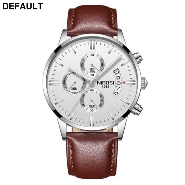 Steel Chrono Watch Men Sport Watches