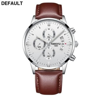 Steel Chrono Watch Men Sport Watches