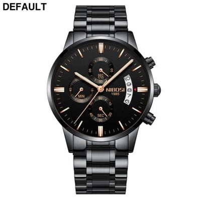 Steel Chrono Watch Men Sport Watches