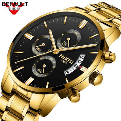Steel Chrono Watch Men Sport Watches
