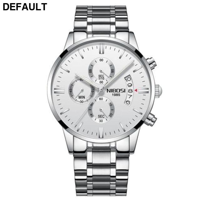 Steel Chrono Watch Men Sport Watches