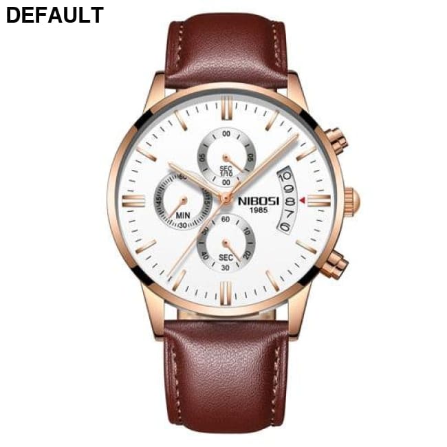 Steel Chrono Watch Men Sport Watches