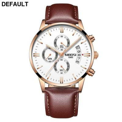 Steel Chrono Watch Men Sport Watches