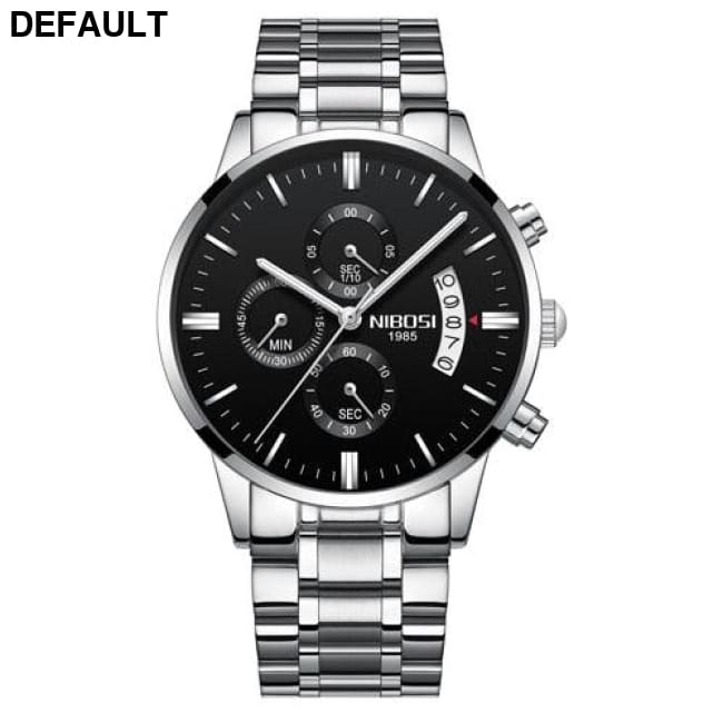 Steel Chrono Watch Men Sport Watches