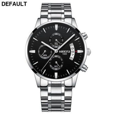 Steel Chrono Watch Men Sport Watches