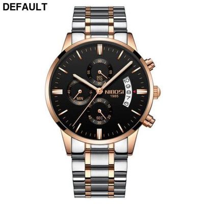 Steel Chrono Watch Men Sport Watches