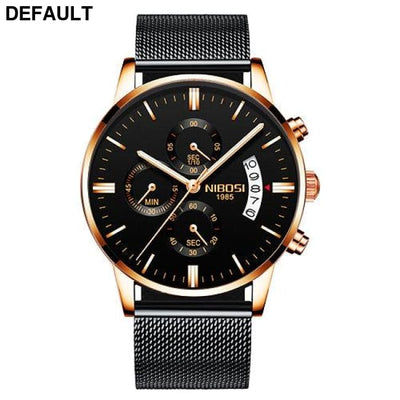 Steel Chrono Watch Men Sport Watches