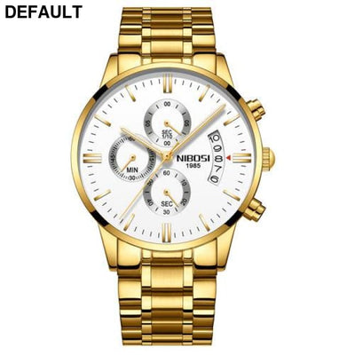 Steel Chrono Watch Men Sport Watches