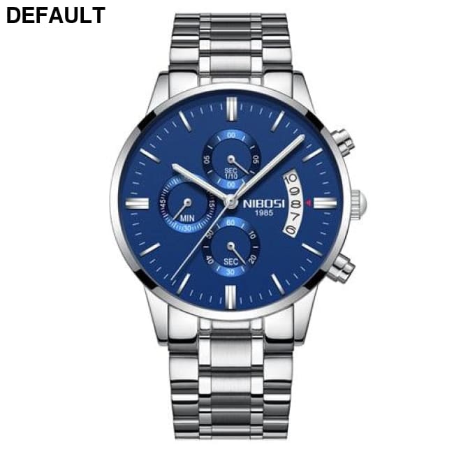 Steel Chrono Watch Men Sport Watches