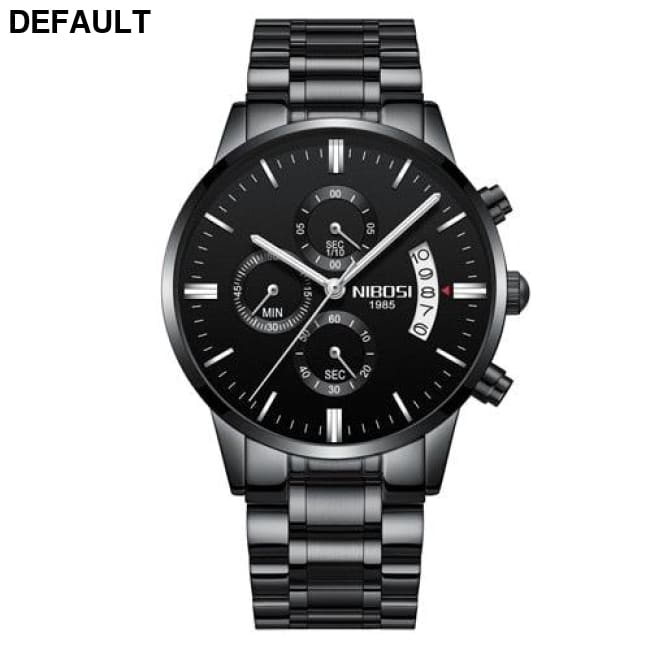 Steel Chrono Watch Men Sport Watches