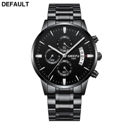 Steel Chrono Watch Men Sport Watches