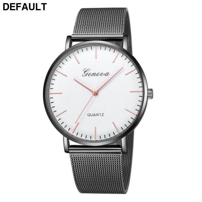 Steel Mesh Quartz B Women Watches