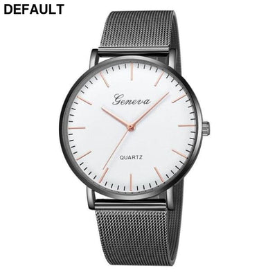 Steel Mesh Quartz B Women Watches
