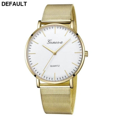 Steel Mesh Quartz D Women Watches