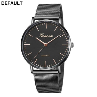 Steel Mesh Quartz J Women Watches