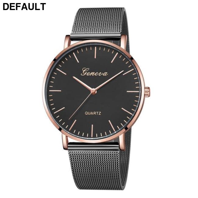 Steel Mesh Quartz K Women Watches