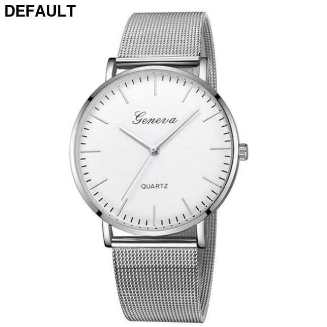 Steel Mesh Quartz L Women Watches