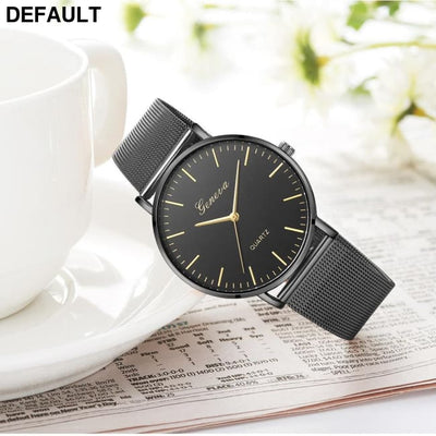 Steel Mesh Quartz Women Watches