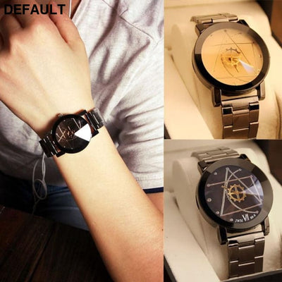Steel Quartz Watch Women Watches