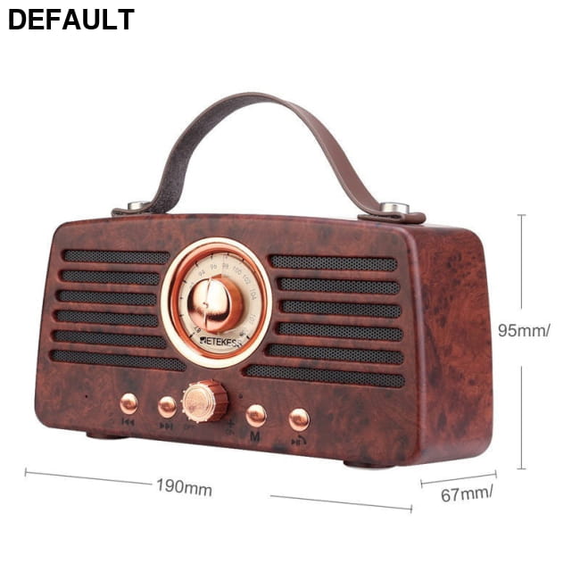Stereo Dual Channel Radio For The Elderly Rechargeable Sound Portable Radios