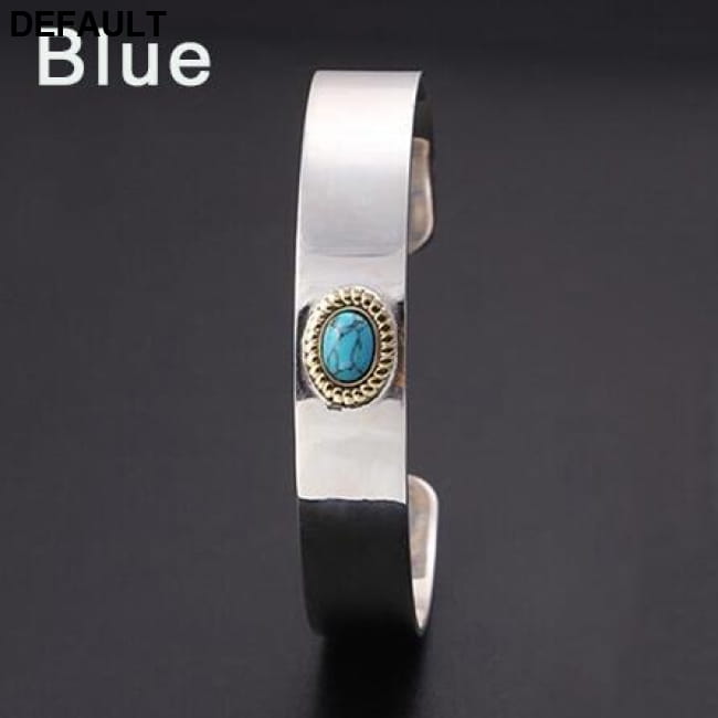 Sterling Silver Jewelry Simple Bracelet Blue Women Bracelets Best Selling Products