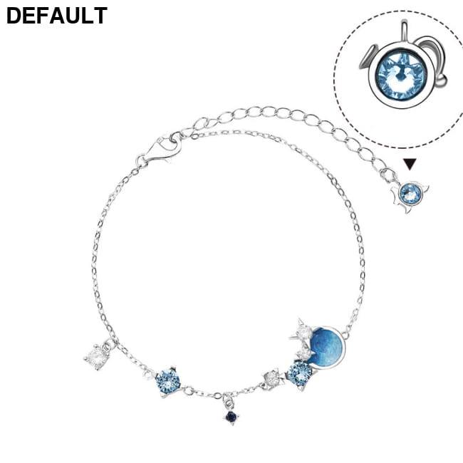Sterling Silver Zodiac Bracelet Aquarius Women Bracelets Best Selling Products