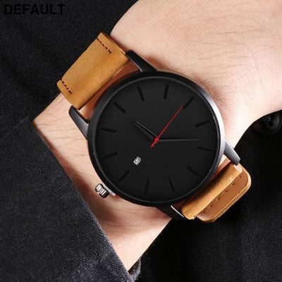 Stylish Leather Men’s Watches Men Quartz Best Selling Products
