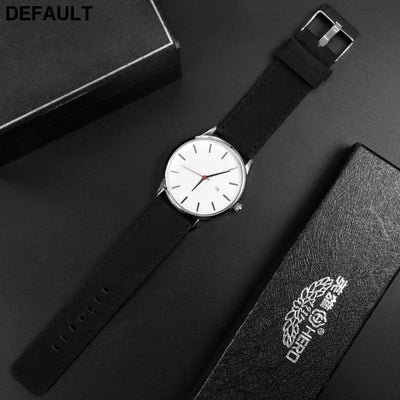 Stylish Leather Men’s Watches Men Quartz Best Selling Products