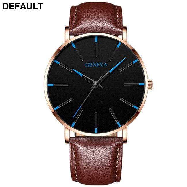 Stylish Men’s Watches L Blue Rose Gold Men Quartz Best Selling Products