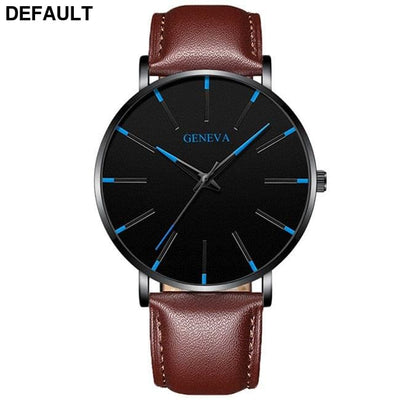 Stylish Men’s Watches L Brown Blue Men Quartz Best Selling Products