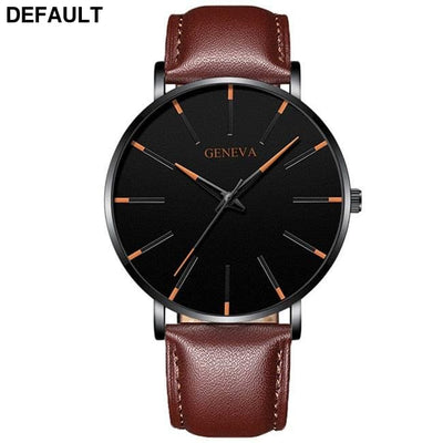 Stylish Men’s Watches L Brown Orange Men Quartz Best Selling Products