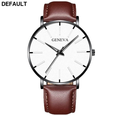 Stylish Men’s Watches L Brown White Men Quartz Best Selling Products