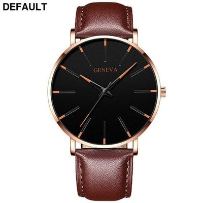 Stylish Men’s Watches L Orange Rose Gold Men Quartz Best Selling Products
