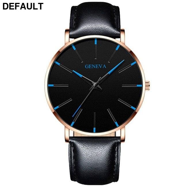 Stylish Men’s Watches L Rose Gold Blue Men Quartz Best Selling Products