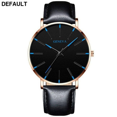 Stylish Men’s Watches L Rose Gold Blue Men Quartz Best Selling Products
