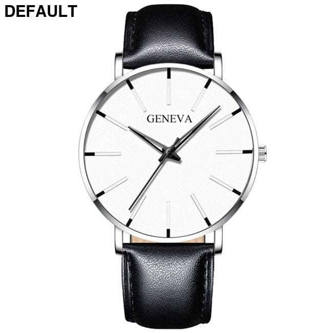 Stylish Men’s Watches L Silver Black Men Quartz Best Selling Products