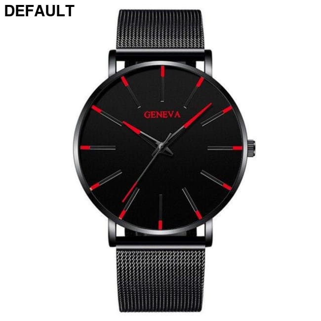 Stylish Men’s Watches M Black Red Men Quartz Best Selling Products