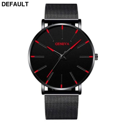 Stylish Men’s Watches M Black Red Men Quartz Best Selling Products