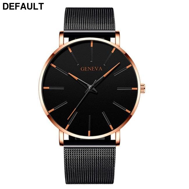 Stylish Men’s Watches M Orange Rose Gold Men Quartz Best Selling Products