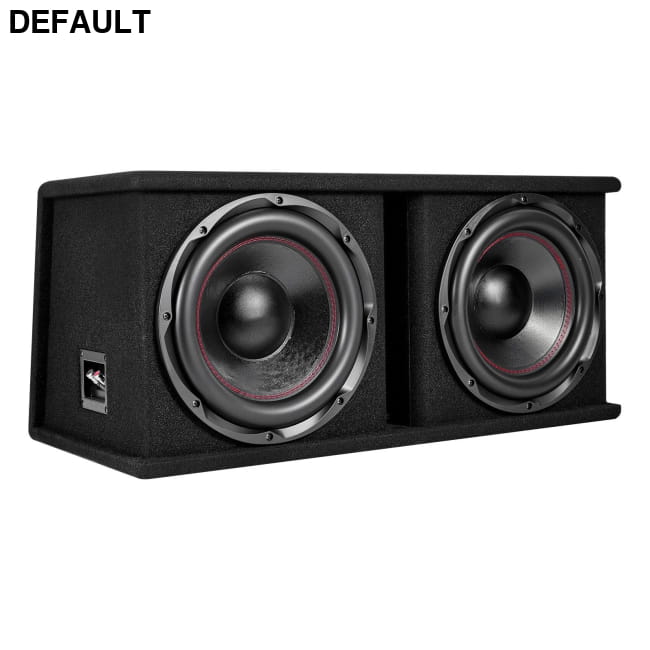 Subwoofer Bass Package 12 in 1200W RMS Dual Car Audio Subwoofers & Enclosures