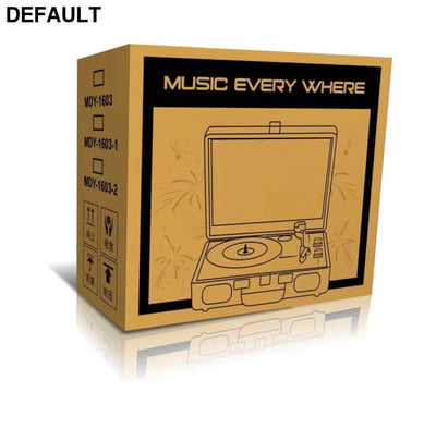 Suitcase Vinyl Record Player Home Audio Receiver Electronics