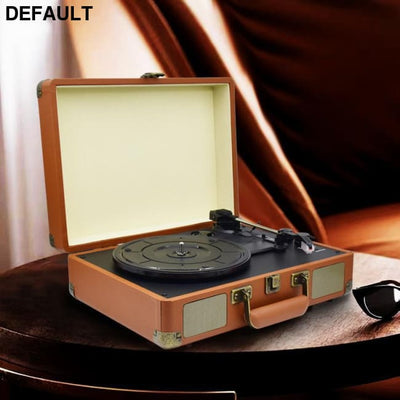 Suitcase Vinyl Record Player Home Audio Receiver Electronics