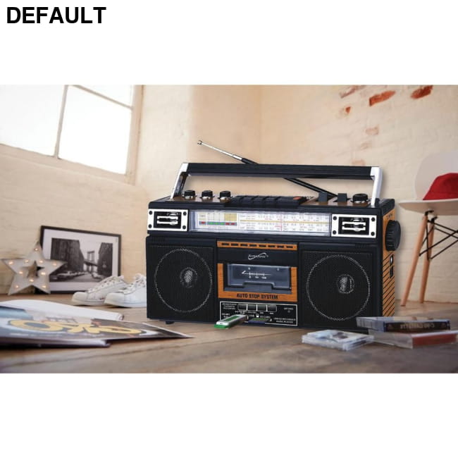 Supersonic 4 Band Radio & Cassette Player + To Mp3 Portable CD Players + Electronics