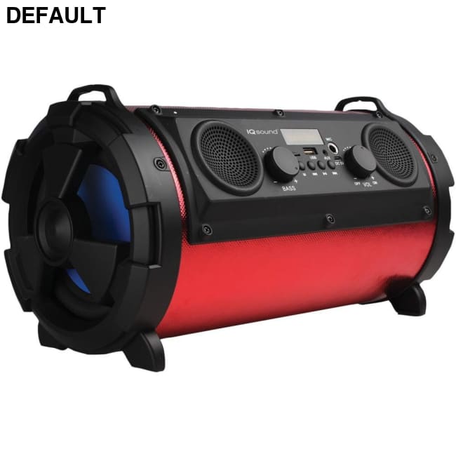 Supersonic IQ-1525BT-RD Wireless Bluetooth Speaker (Red) Portable Speakers Best Selling Products Electronics