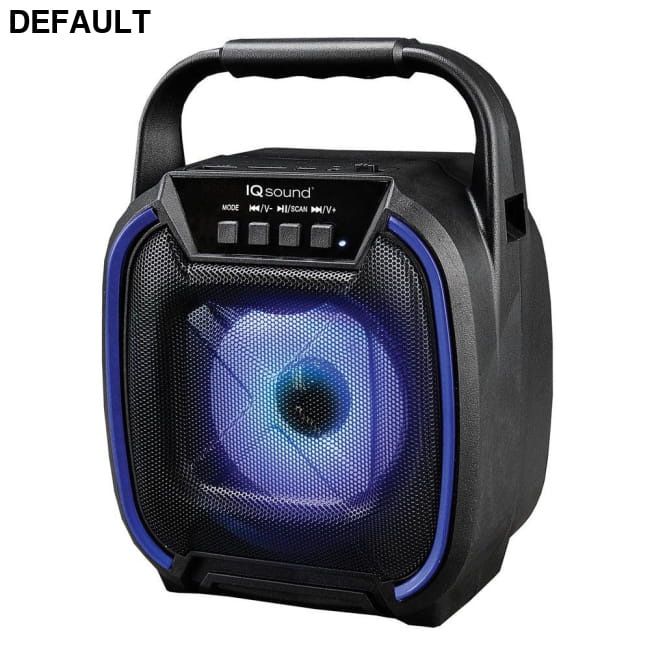 Supersonic IQ-1674BT- Blue 4-Inch Portable Bluetooth Speaker (Blue) Speakers Audio