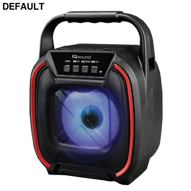 Supersonic IQ-1674BT- Red 4-Inch Portable Bluetooth Speaker (Red) Speakers Audio Electronics